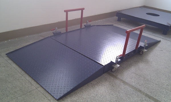 3噸帶斜坡電子地磅 3t超低臺(tái)面地秤